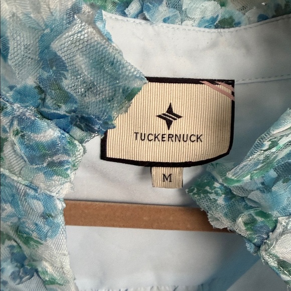 Tuckernuck Water's Edge Hydrangea Organza Palmerston Dress - Picture 6 of 8